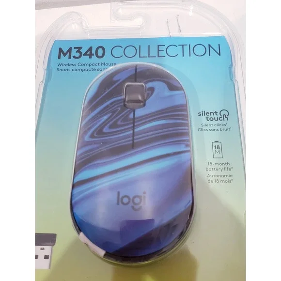 Logitech M340 Collection Limited Edition Wireless Compact Mouse - Picture 4 of 4